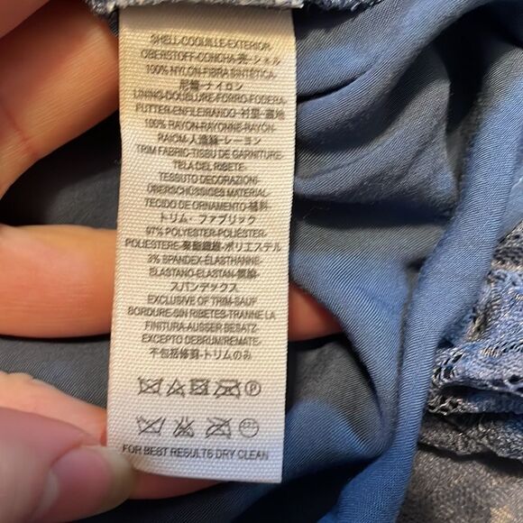 Free People Gilded Lace Mini Dress S - Picture 8 of 9